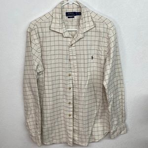 Polo - long sleeve button down / NEVER WORN
